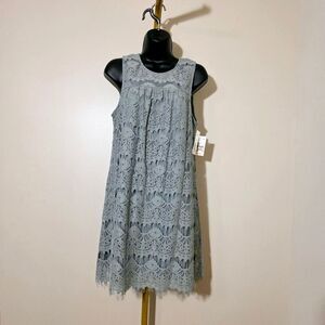 Speechless Jade Green Lace Dress  - sz Med